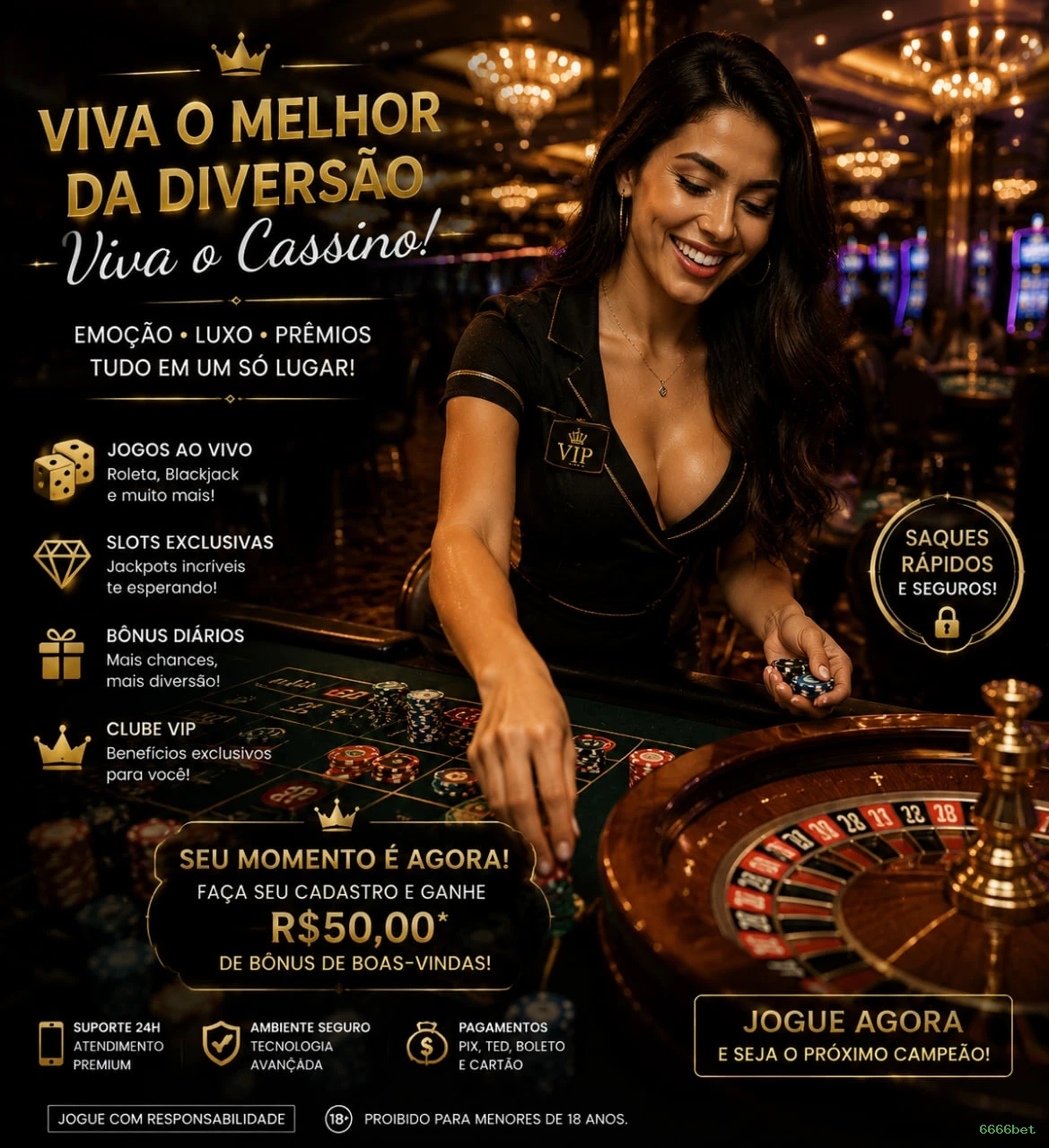 Programa VIP 6666bet - benefícios exclusivos